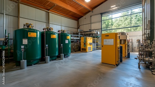 Reboilers
Reboilers provide heat to distillation columns to help separate components of the gas by boiling. photo