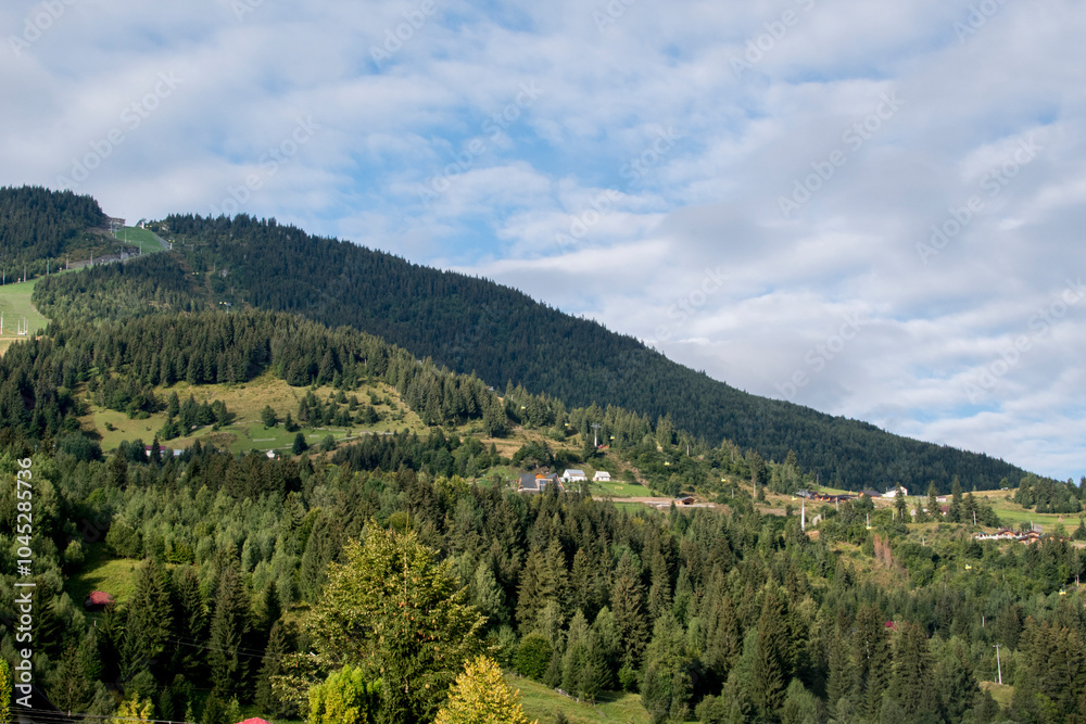 Obraz premium landscape with mountains and sky