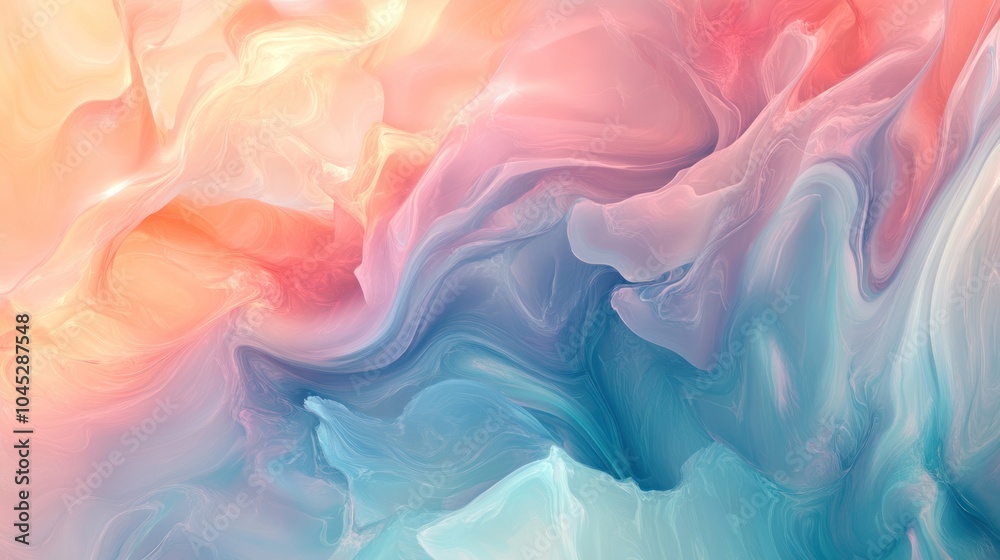 Light and airy 3D background with soft, vibrant tones and gentle transitions for a dreamy, abstract feel. Light and airy 3D background with soft, vibrant tones and gentle transitions for a dreamy, abstract feel.