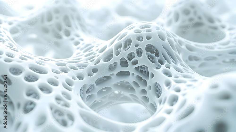 3D Neural Network Financial Advisor Concept - Extreme Close-Up of AI Processing Financial Data, Firing Synapses, Offering Financial Guidance in a Sterile White Environment, 3D Icon Isolated on White B