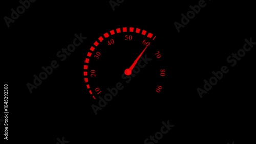 speed meter animation, speed test