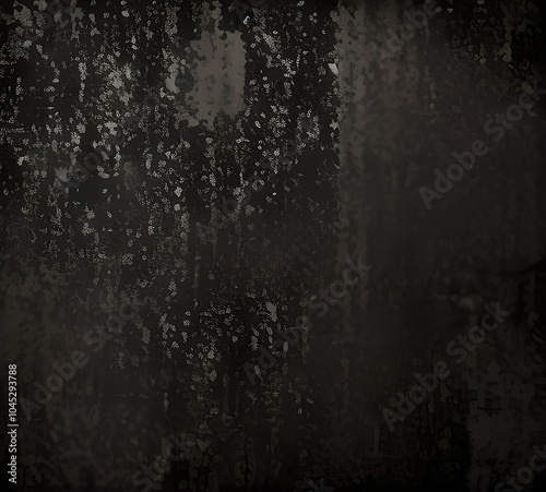 Grunge metal wall texture background, suitable for Halloween theme background, old cracks in cement, dusty old film effect texture, horror concrete imitation facade wall, generative AI 