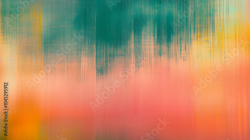 Vibrant abstract blurred colorful vertical brush strokes