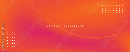 abstract  orange pink gradient background design template