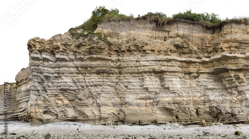 Cliff on Transparent Background - a majestic and captivating visual. The cliff on a transparent background presents a stunning and alluring natural scene