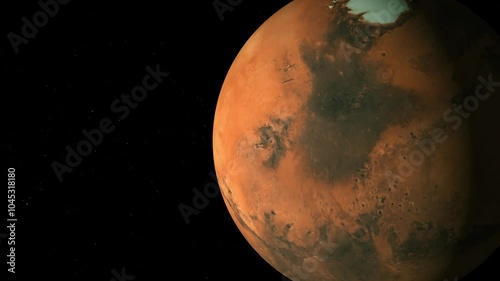 Mars planet, Mars planet animated