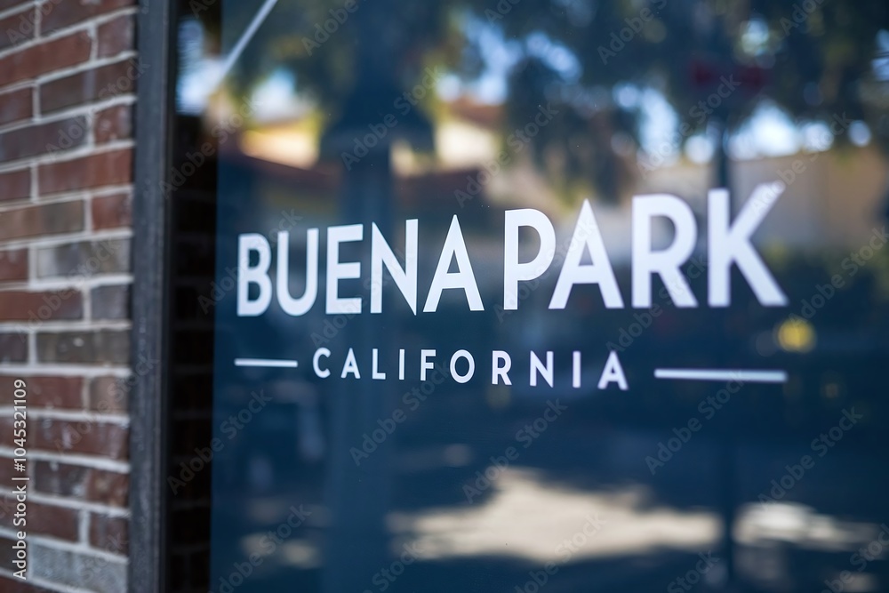 Fototapeta premium Buena Park California, Buena Park, California, Buena Park CA, BP CA