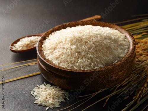 rice in the kitchen