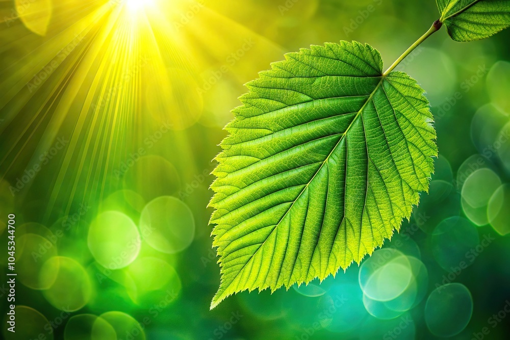 Close-up abstract illuminated leaf backlit light green nature background Close-up abstract illuminated leaf backlit light green nature background