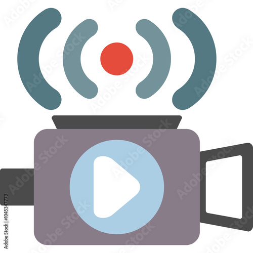 Live Stream Icon