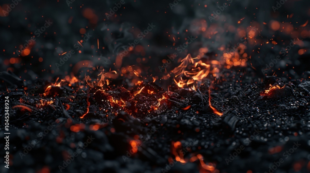Embers: The glowing remnants of a fire, embers provide warmth and a soft light, lingering long after the flames have died down, creating a cozy atmosphere.
Embers: The glowing remnants of a fire, embers provide warmth and a soft light, lingering long after the flames have died down, creating a cozy atmosphere.