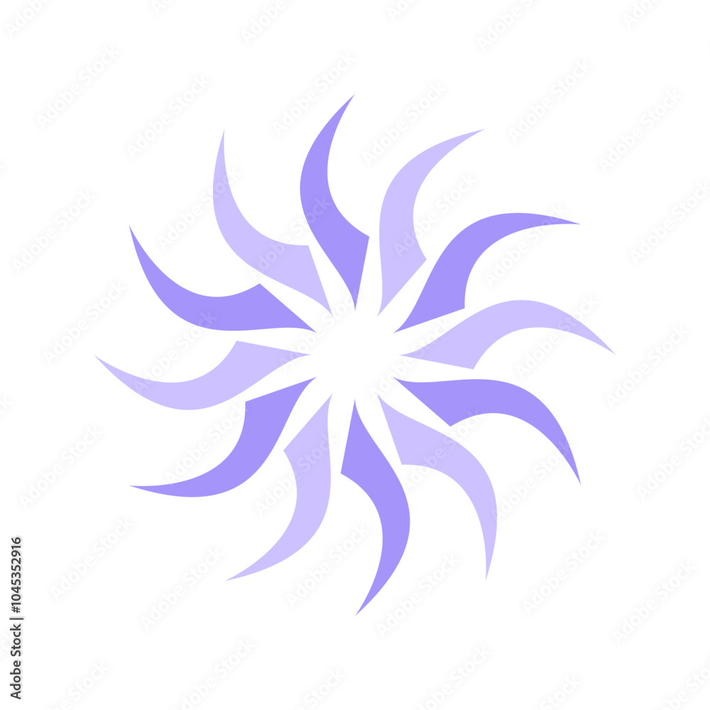 custom made wallpaper toronto digitalSimple purple circle elements vector illustration, abstract purple circle icon vector