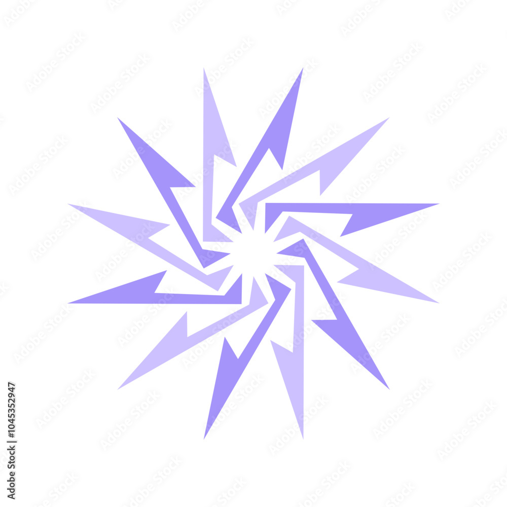 Obraz premium Simple purple circle elements vector illustration, abstract purple circle icon vector