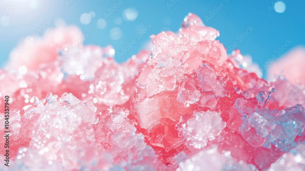 Ice Slush: This delightful combination of finely crushed ice and flavored syrup is popular in slushies and snow cones, especially at fairs and summer festivities.
Ice Slush: This delightful combination of finely crushed ice and flavored syrup is popular in slushies and snow cones, especially at fairs and summer festivities.