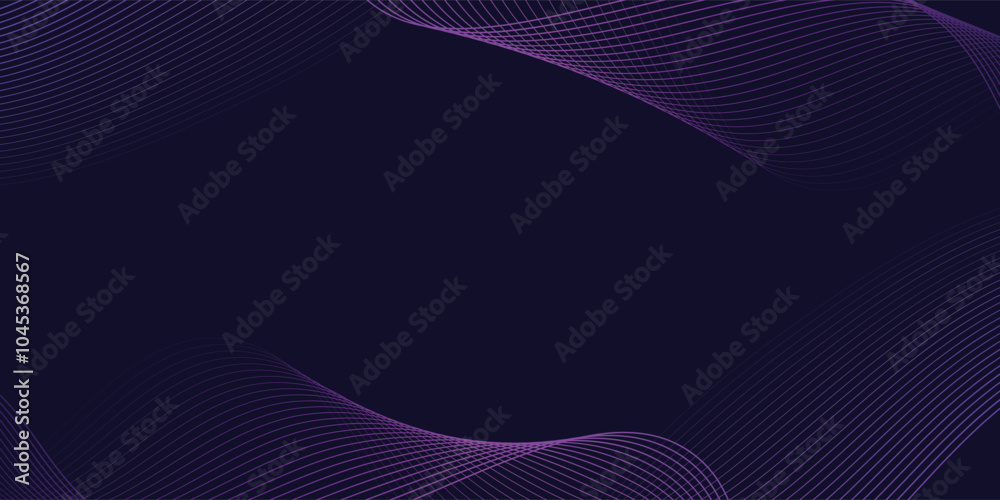 Dark abstract background with glowing wave. Shiny moving lines design element Dark abstract background with glowing wave. Shiny moving lines design element