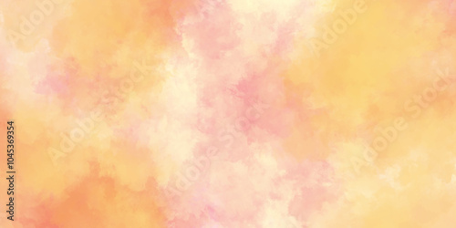abstract watercolor background with yellow or pink color, subtle watercolor pink yellow gradient, Abstract bright and shinny lovely soft color watercolor background, 