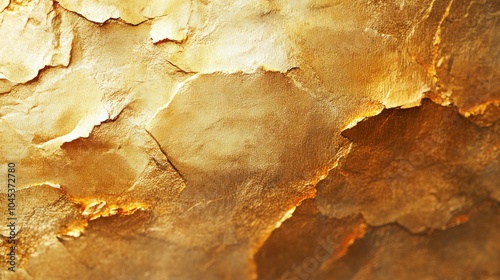 Realistic Gold Texture for Background Design