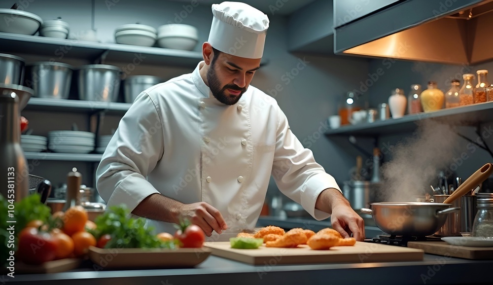 chef at work chef at work