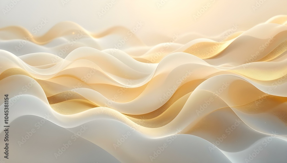 Fototapeta premium Modern gold and light grey square overlapped pattern on background. Abstract white luxury background. Minimal geometric white light background abstract design. Elegant white and gold Background