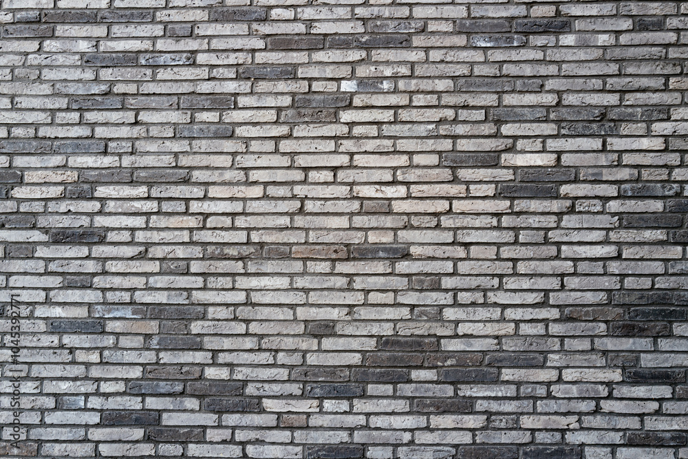 Stone brick wall for art background texture.