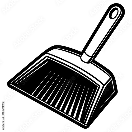 dustpan silhouette 
