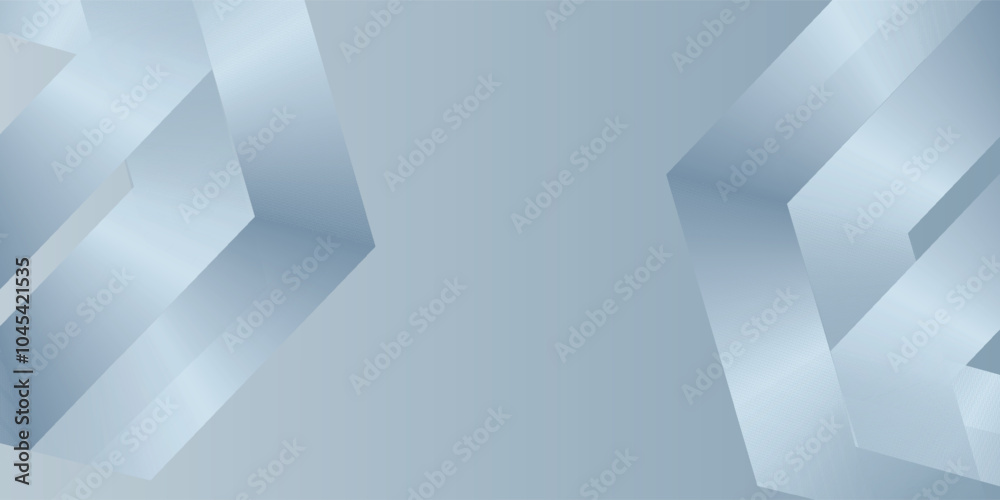 Fototapeta premium Abstract hexagon lines on gray background