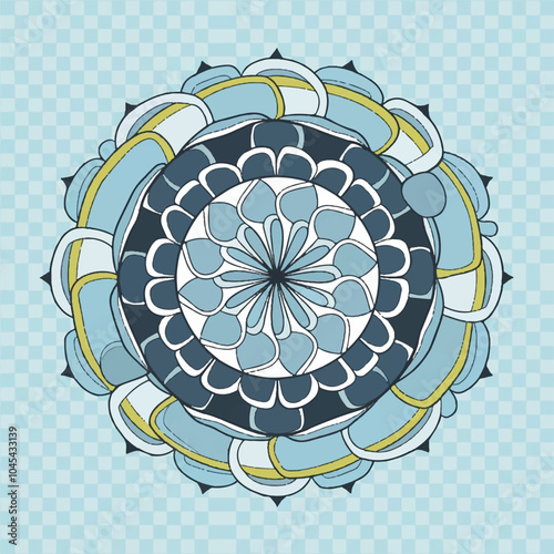 Lotus Mandala: Symbols of Enlightenment and Balance