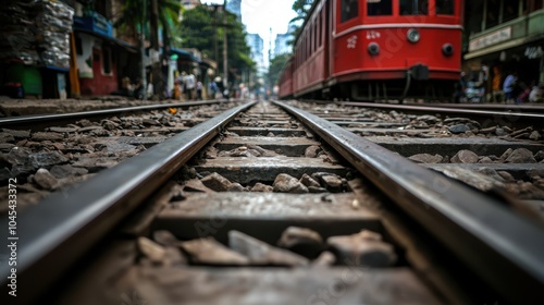 Exploring Kolkata's Colonial Charms: Tram Gliding Through Historic Streets