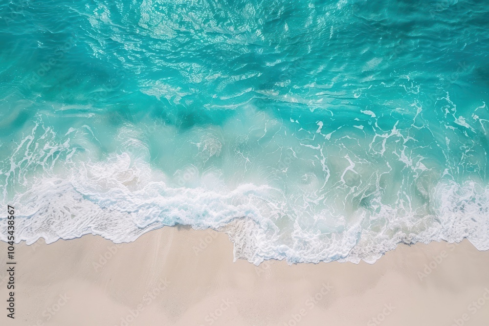 Beach ocean turquoise sunlight outdoors. Beach ocean turquoise sunlight outdoors.