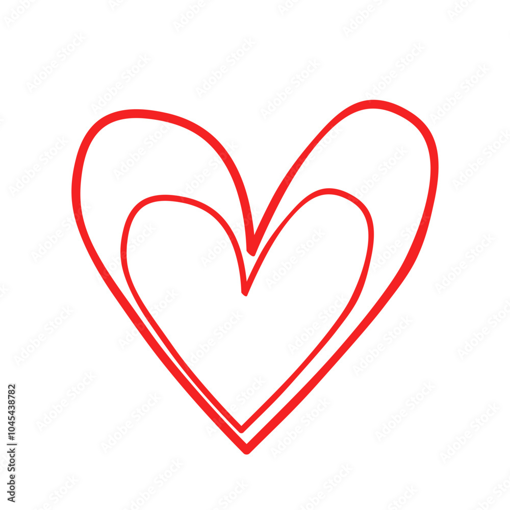 Heart Love Doodle Heart Love Doodle