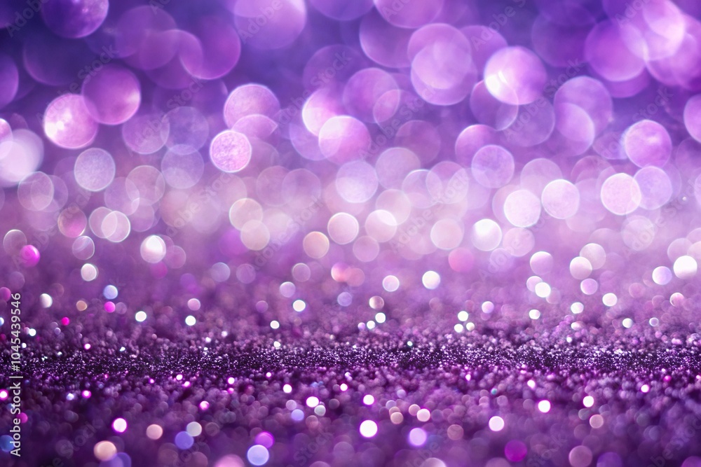 Soft dreamy panoramic violet glitter defocused twinkly light resembling a dreamy background Soft dreamy panoramic violet glitter defocused twinkly light resembling a dreamy background