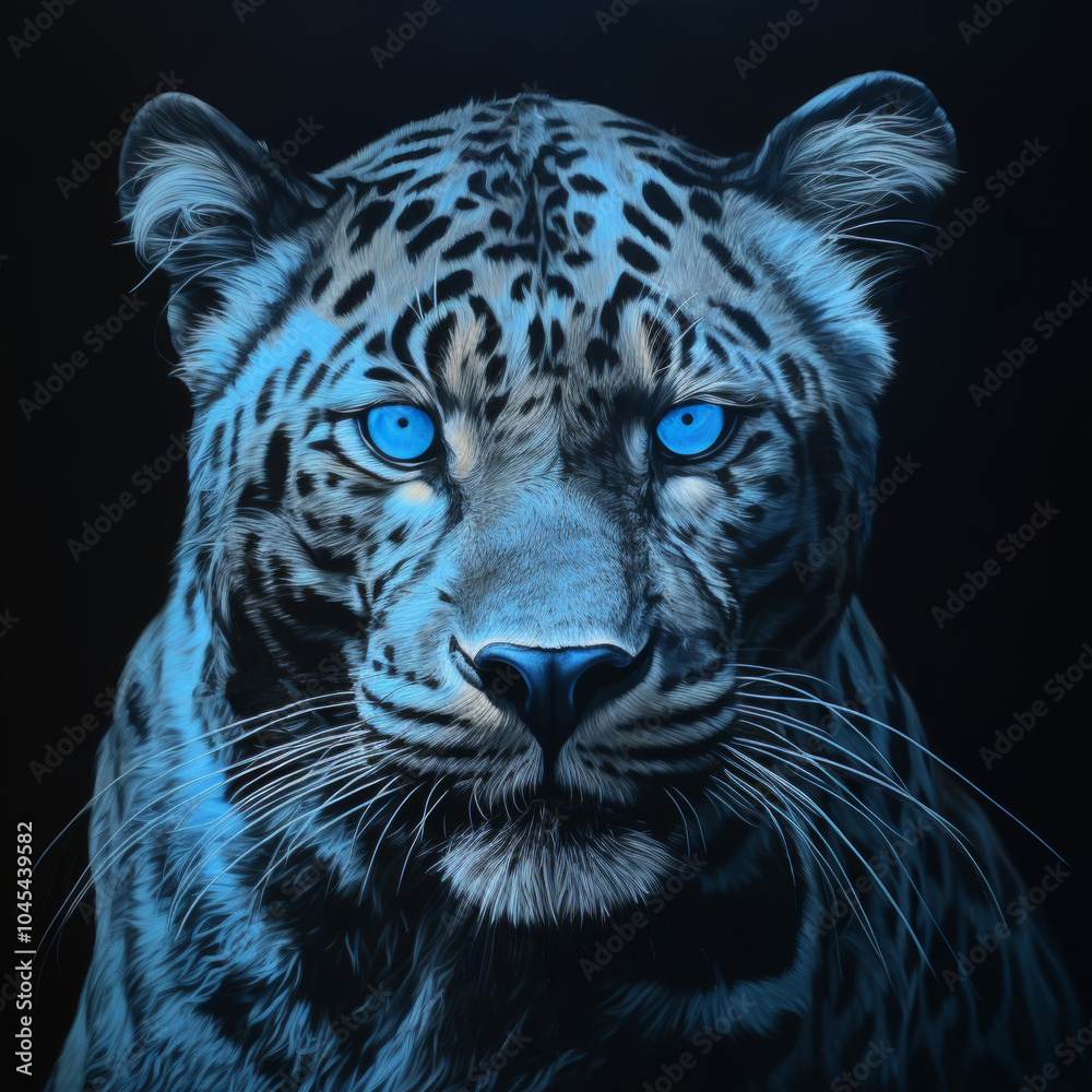 Obraz premium Leopard – Wildlife Art Poster