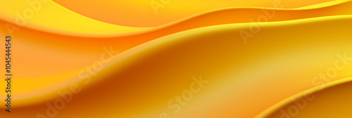 Vibrant abstract yellow waves background for modern design projects