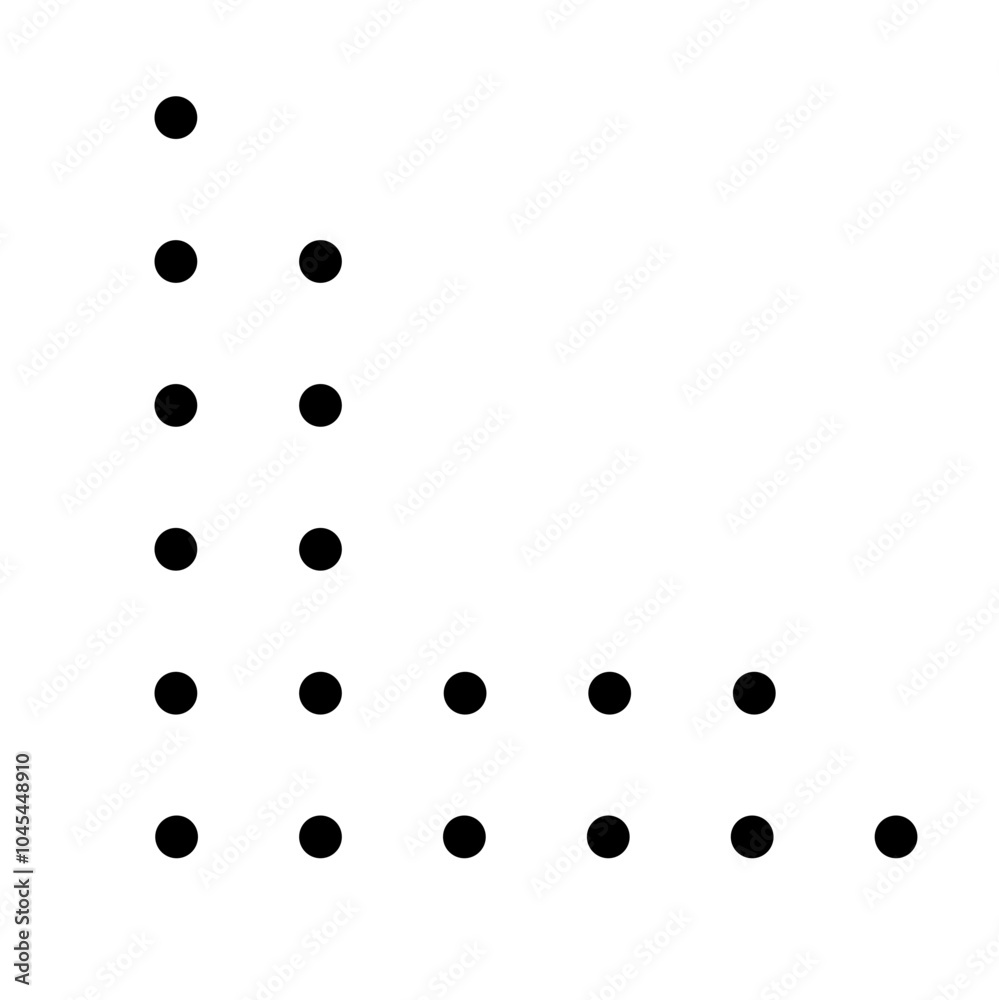 Dot corner border Dot corner border