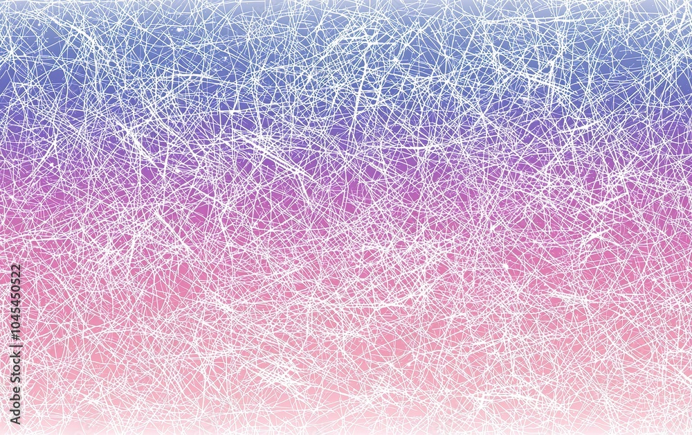 Abstract texture featuring overlapping white lines on a gradient background blending purple and pink colors Abstract texture featuring overlapping white lines on a gradient background blending purple and pink colors