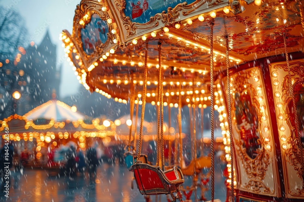 illuminated carousel