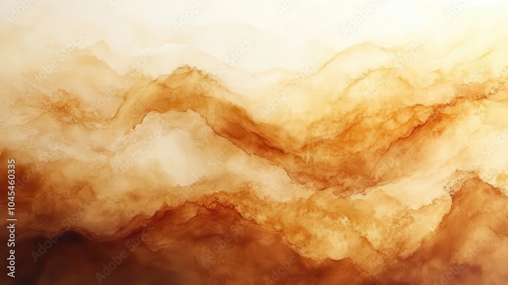 brilliant brown watercolor stains flowing across the canvas creating an abstract mosaic of shades and textures evoking an earthy and natural feel perfect for artistic expression brilliant brown watercolor stains flowing across the canvas creating an abstract mosaic of shades and textures evoking an earthy and natural feel perfect for artistic expression