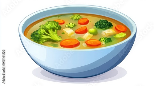 bowl of vegetable soup