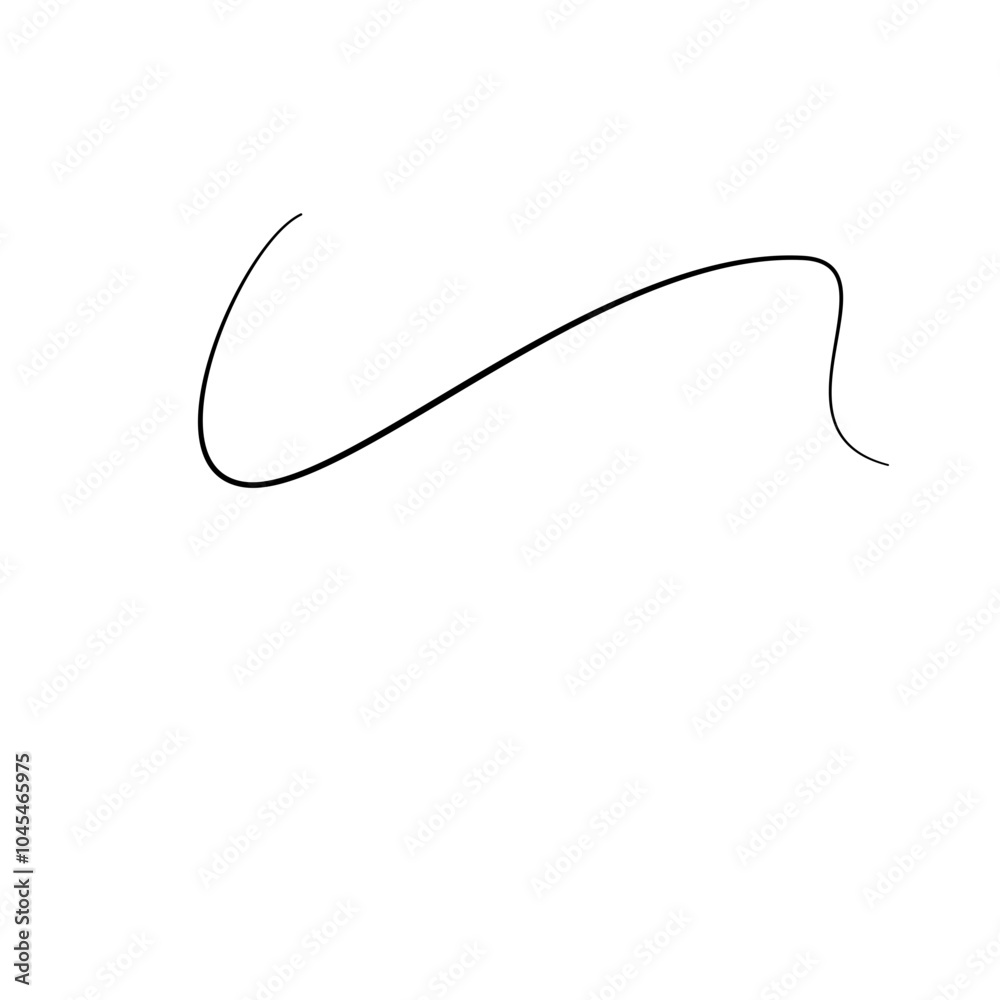 Hairline doodle stroke Hairline doodle stroke