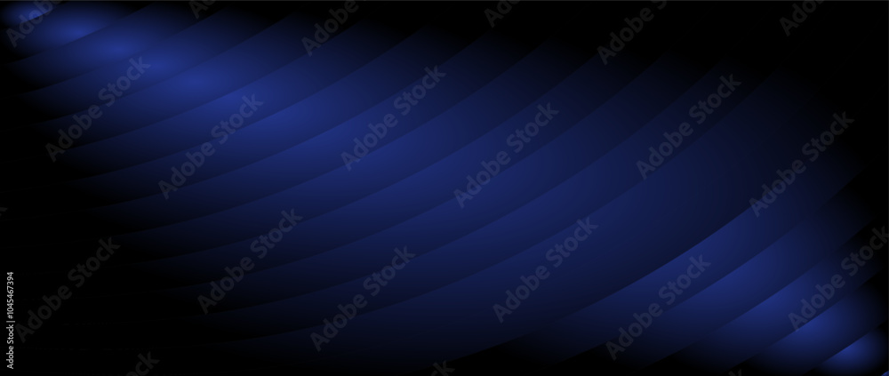 Obraz premium Abstract dark blue background with diagonal lines.