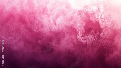 Abstract Pink and White Smoke Background Swirling Vapor Texture