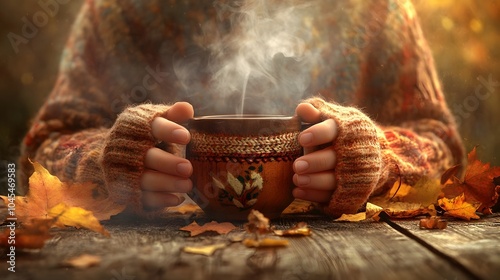 Cozy Autumn Moment with Ste...