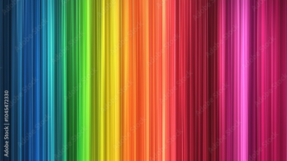 Obraz premium Abstract Rainbow Stripes Background Colorful Design for Websites and Social Media