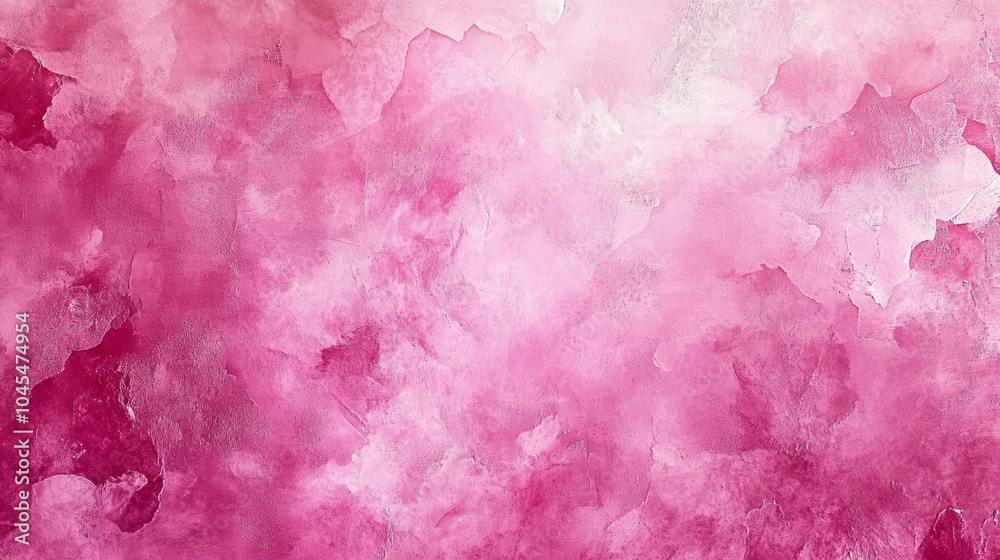 Fototapeta premium Abstract Pink Watercolor Background Texture for Design and Branding
