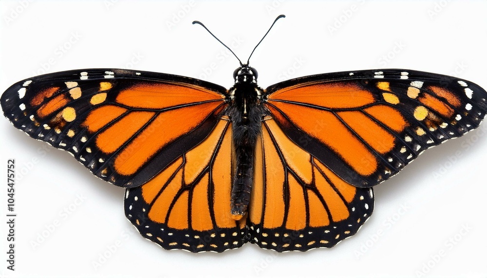 Fototapeta premium butterfly on black background