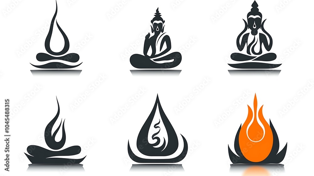 Abstract Symbols Representing Core Concepts Abstract Symbols Representing Core Concepts