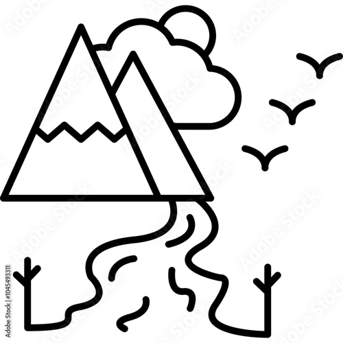 Hill Station Icon