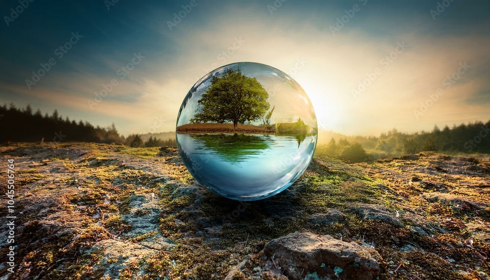 A water-filled ecosystem can be seen in the devastated fields A water-filled ecosystem can be seen in the devastated fields
