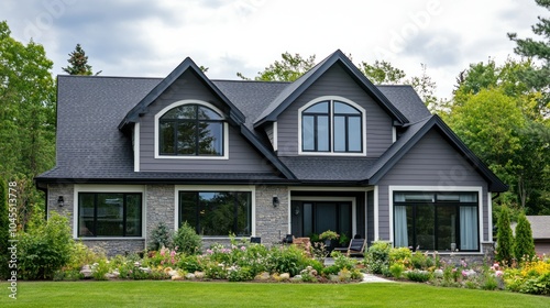 Window installation on a residential home, featuring energy-efficient glass.