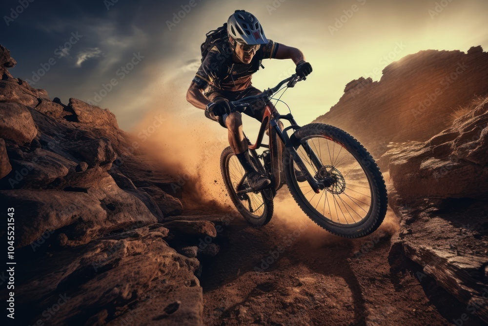 Obraz premium Mountain bike bicycle vehicle cycling.